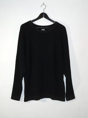 Edwin Made in Japan Heavyweight Waffle ESP Basic Crew Neck Knit Sweatshirt XL